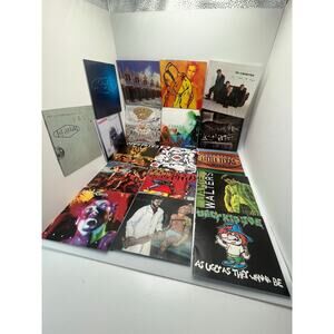 90s Y2K CD Covers Inserts 18 Booklets Artwork Metal Pop Rock Mixed Genre No CD